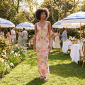 Avalon Scoop Neck Floral Maxi Dress – Pink – lifestyle