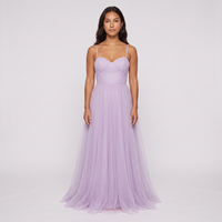 Fleur Tulle A-Line Gown – Lavender view 1