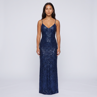 Minerva Sequin Gown – Navy view 1
