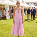Vienna One-Shoulder Cut-Out Maxi Dress – Pink – lifestyle